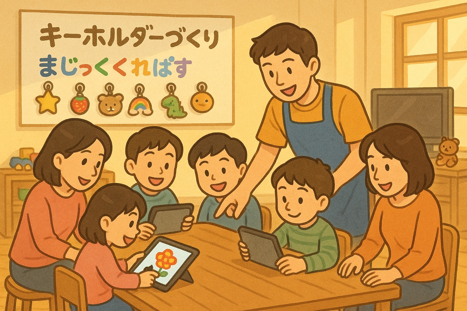 まじっくくれぱすグッズワークショップ